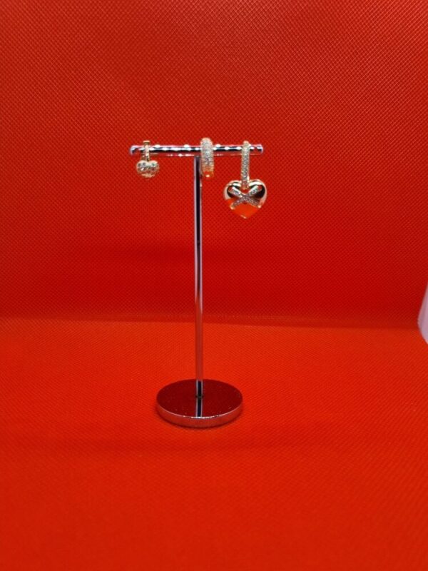 3 lü kalp set küpe